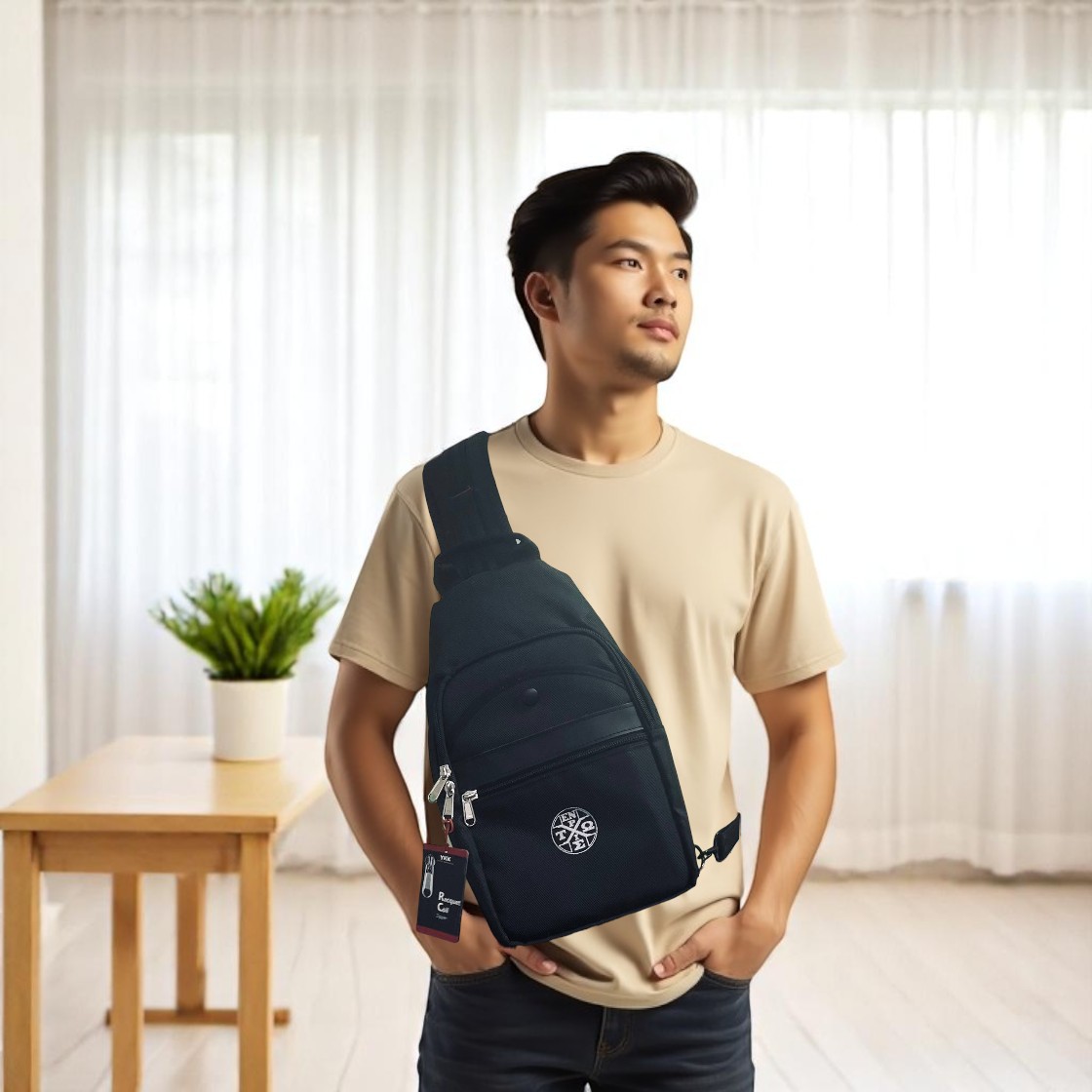 In Christ Chest Slanting Backpack