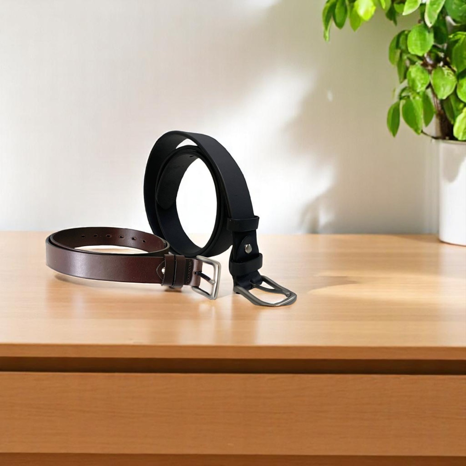 Leather Leisure Belt